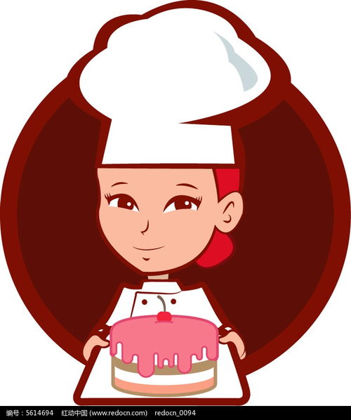 卡通風(fēng)格女孩蛋糕店Logo設(shè)計(jì) 美食餐飲界的動漫魅力
